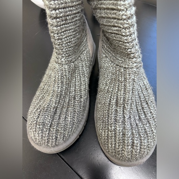 UGG Australia Classy Cardy Grey knit tall - Picture 5 of 8
